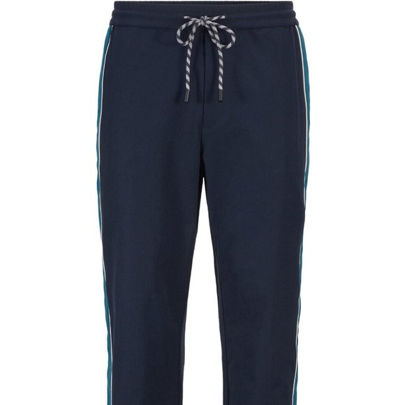 Hugo Boss Mens 'Kirio' Navy Relaxed Fit Drawstring Joggers Pants 30(46 EU) - Picture 3 of 7